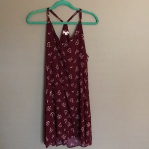 Burgundy Dress